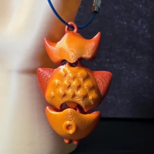 Jumbo Goldfish Flexi Keychain – Cute Fish Key Ring, Fun Gift Accessory