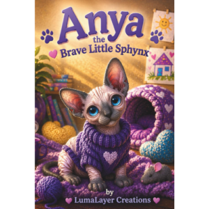 Anya the Brave Little Sphynx