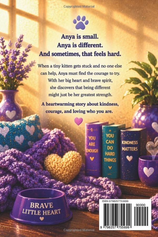 Anya the Brave Little Sphynx Back Cover
