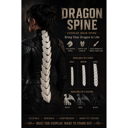 Dragon Spine Cosplay Armor