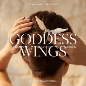 Goddess Wings Hair Pin