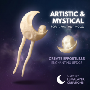 Lonely Moon Twist Hairpin