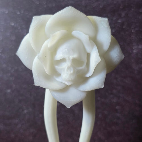 Mourning Rose Hair Pin - Image 2