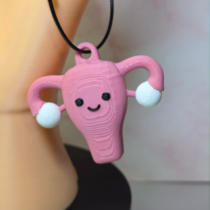 Uterus Keychain