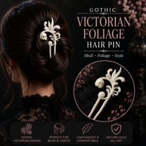 Victorian Foliage Hair Pin